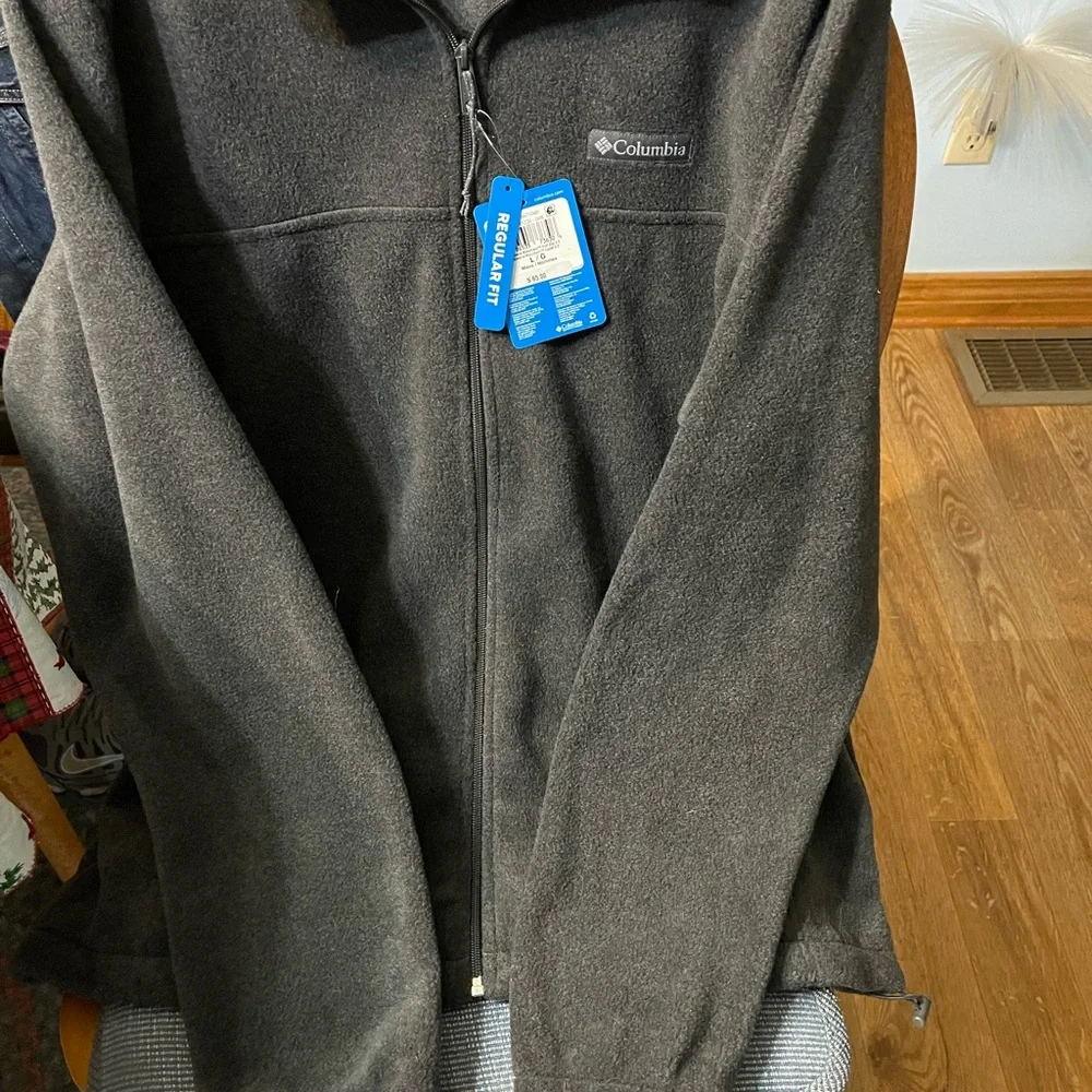 Columbia men’s Steens Mountain  Full Zip Jacket Size Large. NWT! - Picture 8 of 11